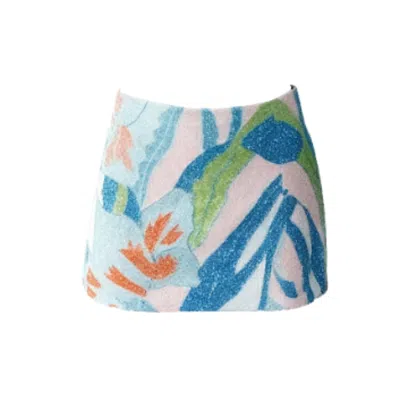 Oceanus Swimwear Maya Petal Hand Beaded Skirt Only Oceanus X By Poppy