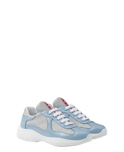 Prada America's Cup Panelled Sneakers In Multi