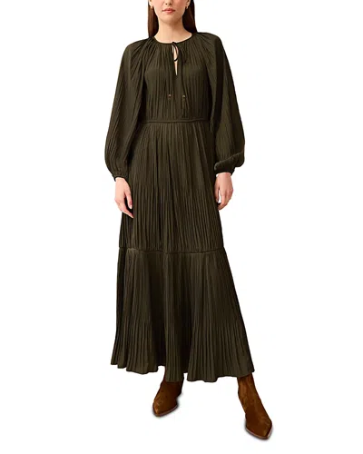 Marie Oliver Perrin Maxi Dress In Brown
