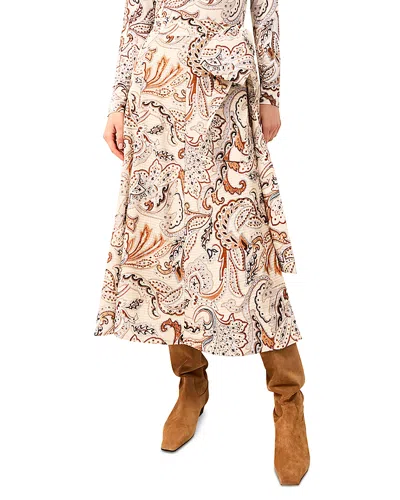 Marie Oliver Estine Wrap Midi Skirt In Neutral