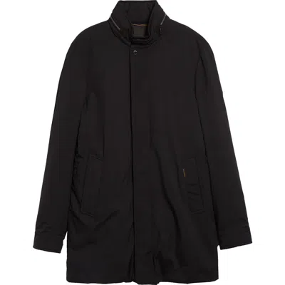 Moorer Bracci Waterproof Down Overcoat In Black