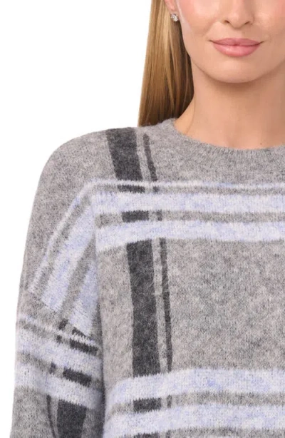 Halogenr Halogen(r) Plaid Jacquard Crewneck Sweater