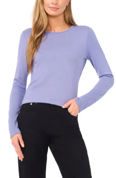 Halogenr Halogen(r) Long Sleeve Knit Top In Gray