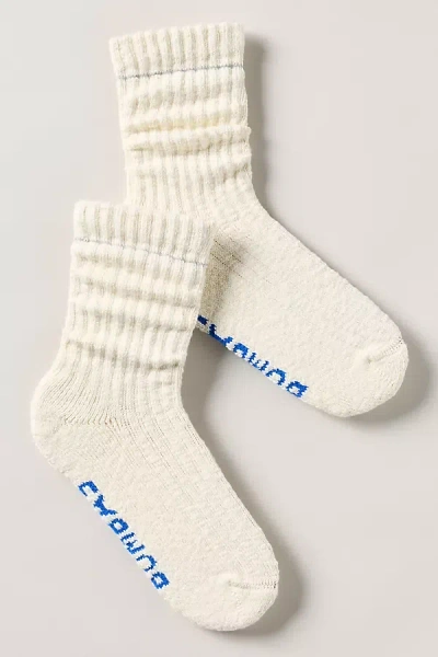 Bombas Chunky Ragg Calf Socks In Neutral