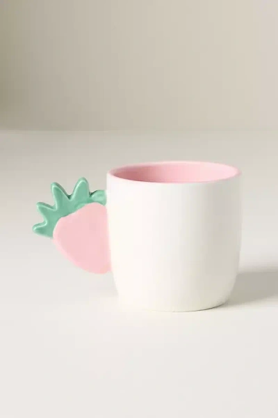 Anthropologie Skylar Stoneware Espresso Mug In Pink