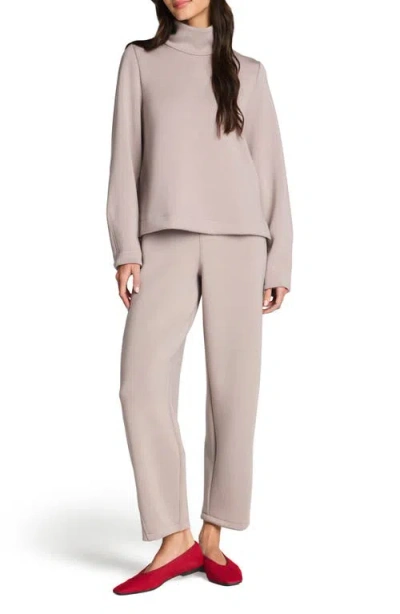 Spanx ® Airessentials® Luxe Mock Neck Sweatshirt In Brown