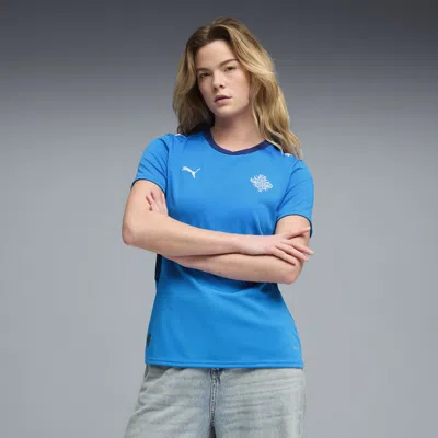 Puma Iceland Home Women's Soccer Jersey In Blue