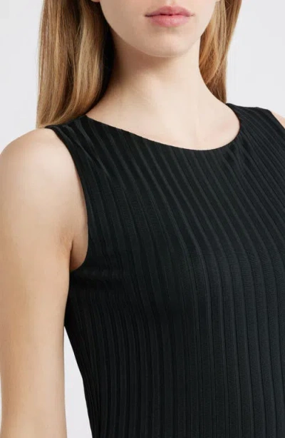 Rag & Bone Natalia Boat Neck Sleeveless Maxi Dress In Black