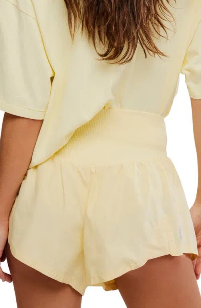 Free People Fp Movement Carpe Diem Water Resistant Shorts In Pink