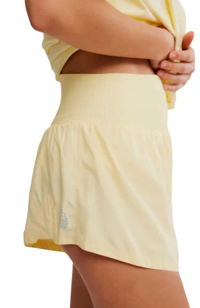 Free People Fp Movement Carpe Diem Water Resistant Shorts In Pink