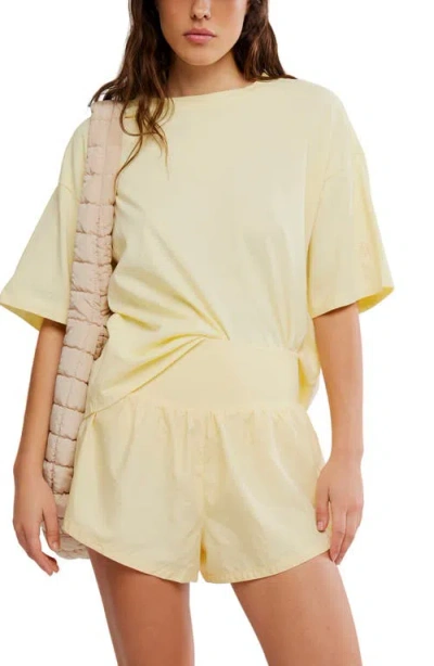 Free People Fp Movement Carpe Diem Water Resistant Shorts In Pink