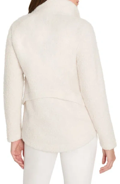 Nic + Zoe Nic+zoe All Year Curly Bouclé Jacket In Neutral