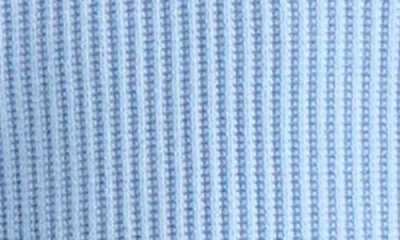 Jones New York Button Shoulder Cotton Blend Sweater In Blue