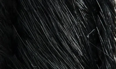 Lie Studio Lié Studio The Georgia Slim Suede Belt In Black