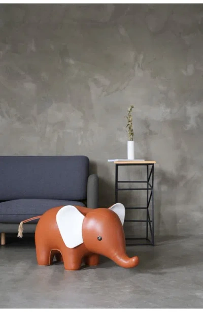 Zuny Elephant Giant Decoration In Brown
