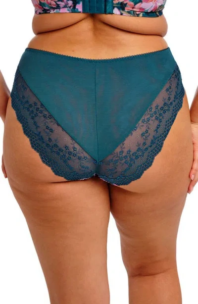 Elomi Lucie High Leg Briefs In Green