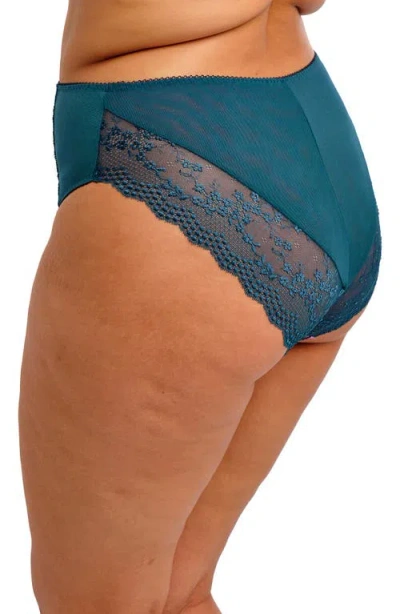 Elomi Lucie High Leg Briefs In Green
