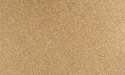 Ralph Lauren Lauren  Metallic One Shoulder Gown In Gold