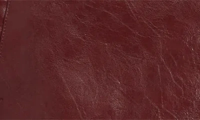 Diesel Coated Faux Leather Cropped Jacket Tailoring In Red