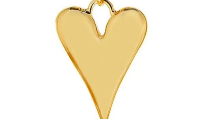 Marlyn Schiff Talia Heart Pendant Necklace In Gold