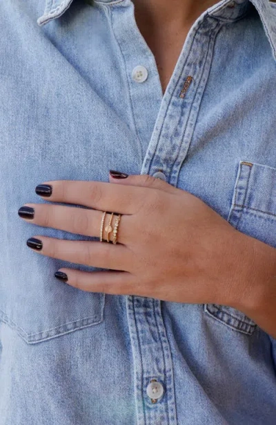 Marlyn Schiff Riley Adjustable Ring In Gold