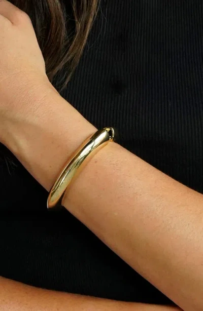 Marlyn Schiff Stella Bangle In Gold