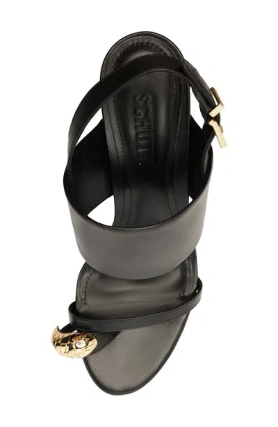 Schutz Mandy Platform Sandal In Black