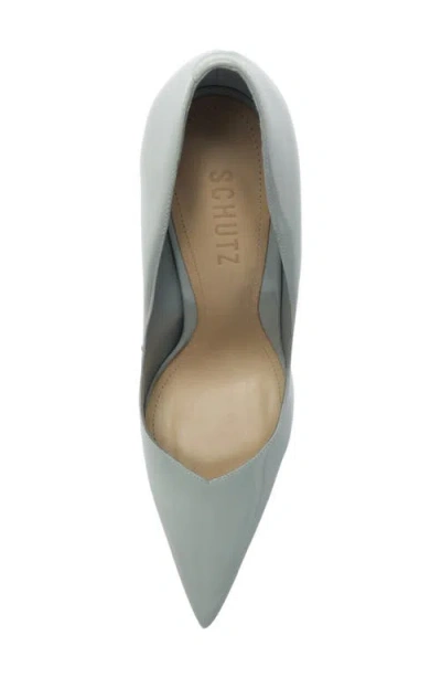 Schutz Lexi Pointed Toe Pump In Gray