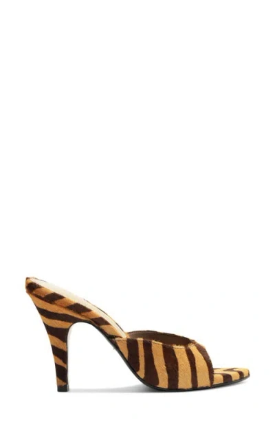 Schutz Clea Slide Sandal In Brown