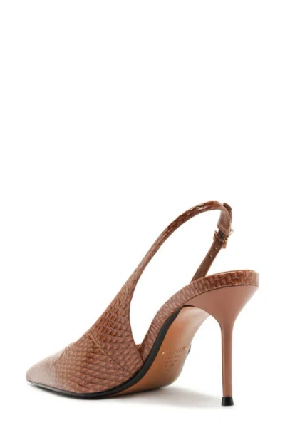 Schutz Paola Slingback Pump In Brown