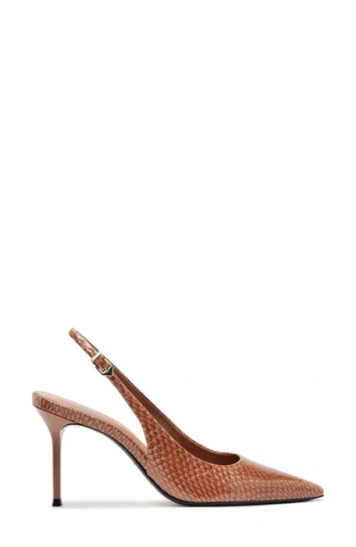 Schutz Paola Slingback Pump In Brown