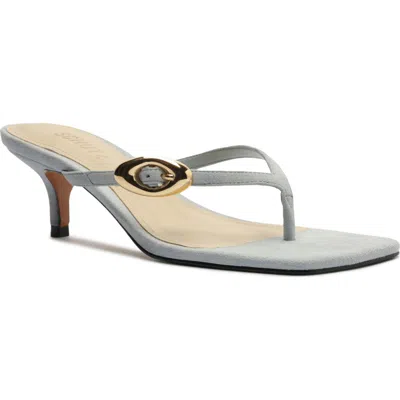 Schutz Miriam Slide Sandal In Gray