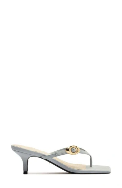 Schutz Miriam Slide Sandal In Gray