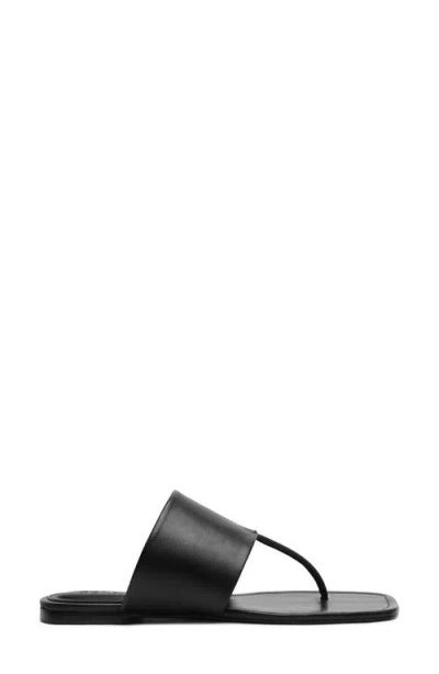 Schutz Martha Slide Sandal In Black