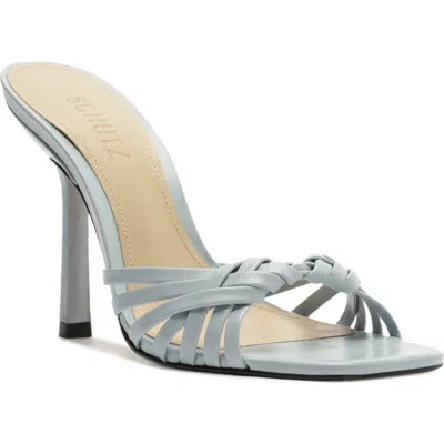 Schutz Women Tara Stiletto Heel Sandals In Blue