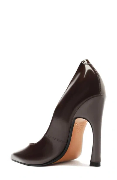 Schutz Lexi Pointed Toe Pump In Brown