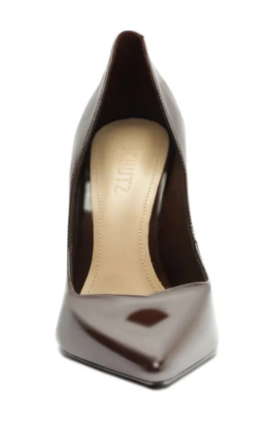 Schutz Lexi Pointed Toe Pump In Brown