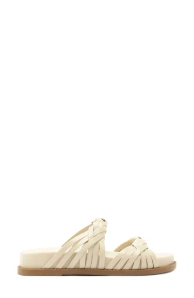 Schutz Tara Sporty Braided Sandal In Neutral