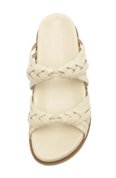 Schutz Tara Sporty Braided Sandal In Neutral