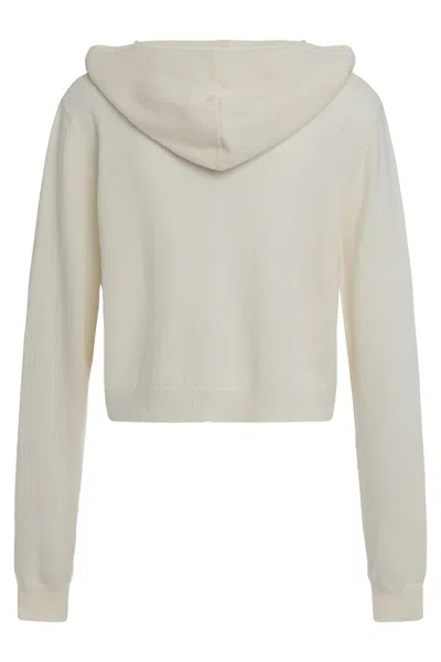 Sablyn Candace Knitted Full Zip Hoodie In Neutral