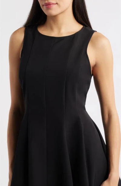 Cece Skater Minidress In Blue