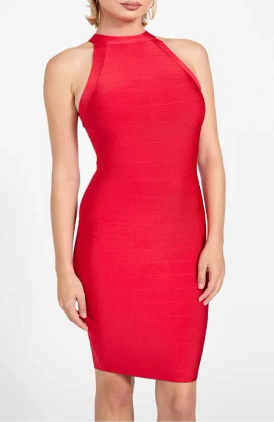 Guess Taysha Sleeveless Bandage Dress In Blue