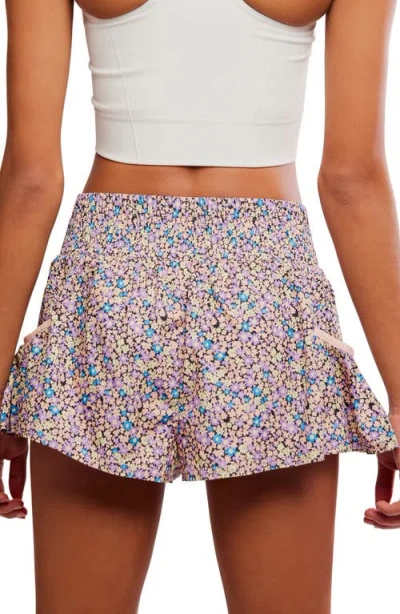 Free People Fp Movement Get Your Flirt On Shorts In Gray