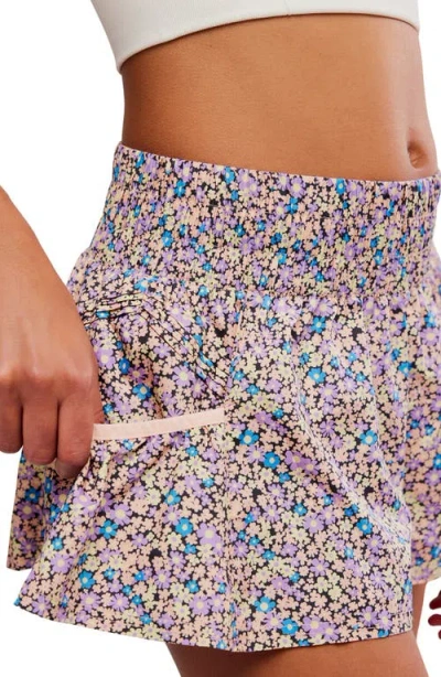 Free People Fp Movement Get Your Flirt On Shorts In Gray