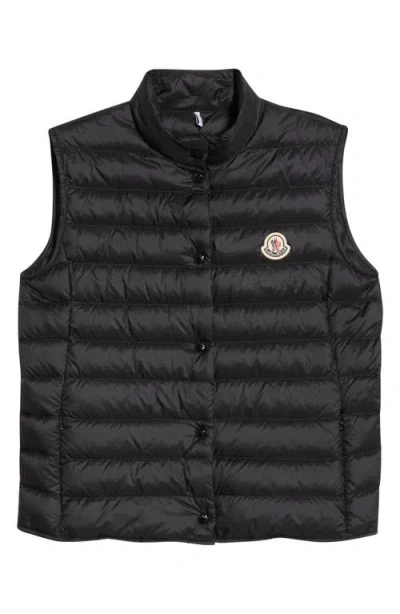 Moncler Liane Down Puffer Vest In Black