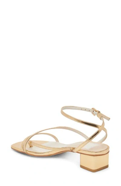 Dolce Vita Karlos Ankle Strap Sandal In Gold