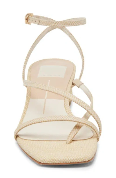 Dolce Vita Karlos Ankle Strap Sandal In White