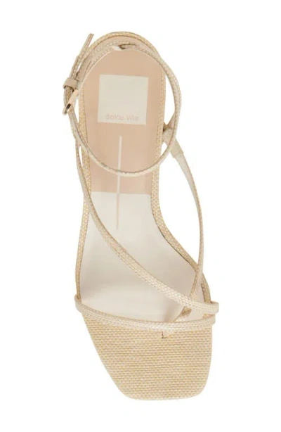 Dolce Vita Karlos Ankle Strap Sandal In White
