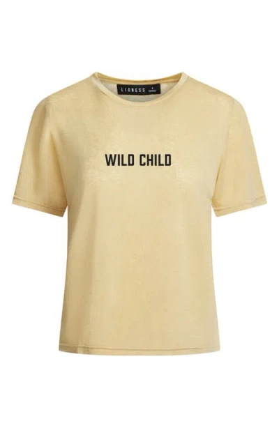 Lioness Ranger Graphic T-shirt In Yellow