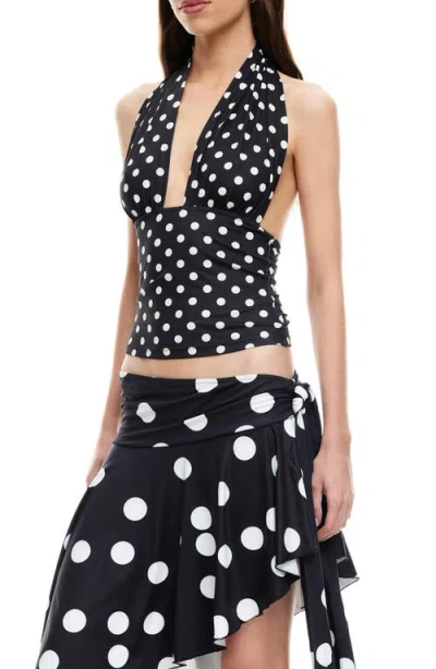 Lioness Safari Halter Top In Black